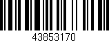 Código de barras (EAN, GTIN, SKU, ISBN): '43853170'