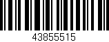 Código de barras (EAN, GTIN, SKU, ISBN): '43855515'