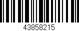 Código de barras (EAN, GTIN, SKU, ISBN): '43858215'