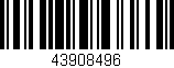Código de barras (EAN, GTIN, SKU, ISBN): '43908496'