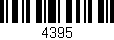 Código de barras (EAN, GTIN, SKU, ISBN): '4395'