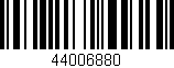 Código de barras (EAN, GTIN, SKU, ISBN): '44006880'