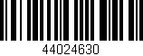 Código de barras (EAN, GTIN, SKU, ISBN): '44024630'
