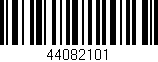 Código de barras (EAN, GTIN, SKU, ISBN): '44082101'