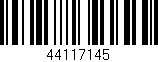 Código de barras (EAN, GTIN, SKU, ISBN): '44117145'