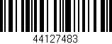 Código de barras (EAN, GTIN, SKU, ISBN): '44127483'