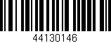 Código de barras (EAN, GTIN, SKU, ISBN): '44130146'