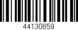 Código de barras (EAN, GTIN, SKU, ISBN): '44130659'