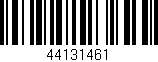 Código de barras (EAN, GTIN, SKU, ISBN): '44131461'