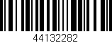 Código de barras (EAN, GTIN, SKU, ISBN): '44132282'