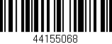 Código de barras (EAN, GTIN, SKU, ISBN): '44155068'