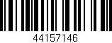 Código de barras (EAN, GTIN, SKU, ISBN): '44157146'