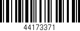 Código de barras (EAN, GTIN, SKU, ISBN): '44173371'