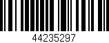 Código de barras (EAN, GTIN, SKU, ISBN): '44235297'