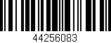 Código de barras (EAN, GTIN, SKU, ISBN): '44256083'