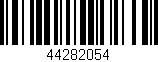 Código de barras (EAN, GTIN, SKU, ISBN): '44282054'