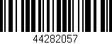 Código de barras (EAN, GTIN, SKU, ISBN): '44282057'