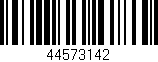 Código de barras (EAN, GTIN, SKU, ISBN): '44573142'
