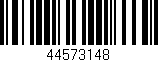 Código de barras (EAN, GTIN, SKU, ISBN): '44573148'