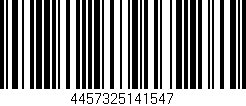 Código de barras (EAN, GTIN, SKU, ISBN): '4457325141547'