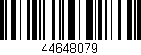 Código de barras (EAN, GTIN, SKU, ISBN): '44648079'