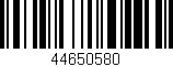 Código de barras (EAN, GTIN, SKU, ISBN): '44650580'