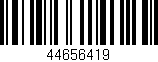 Código de barras (EAN, GTIN, SKU, ISBN): '44656419'