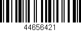 Código de barras (EAN, GTIN, SKU, ISBN): '44656421'