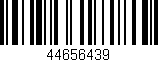 Código de barras (EAN, GTIN, SKU, ISBN): '44656439'