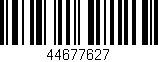 Código de barras (EAN, GTIN, SKU, ISBN): '44677627'