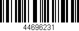Código de barras (EAN, GTIN, SKU, ISBN): '44696231'