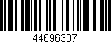 Código de barras (EAN, GTIN, SKU, ISBN): '44696307'