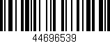 Código de barras (EAN, GTIN, SKU, ISBN): '44696539'