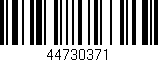 Código de barras (EAN, GTIN, SKU, ISBN): '44730371'