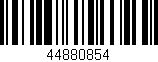 Código de barras (EAN, GTIN, SKU, ISBN): '44880854'