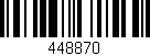 Código de barras (EAN, GTIN, SKU, ISBN): '448870'
