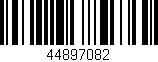 Código de barras (EAN, GTIN, SKU, ISBN): '44897082'