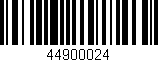 Código de barras (EAN, GTIN, SKU, ISBN): '44900024'