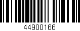 Código de barras (EAN, GTIN, SKU, ISBN): '44900166'
