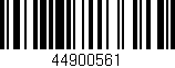 Código de barras (EAN, GTIN, SKU, ISBN): '44900561'
