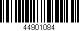 Código de barras (EAN, GTIN, SKU, ISBN): '44901084'
