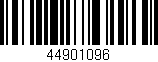 Código de barras (EAN, GTIN, SKU, ISBN): '44901096'