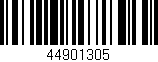 Código de barras (EAN, GTIN, SKU, ISBN): '44901305'