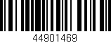 Código de barras (EAN, GTIN, SKU, ISBN): '44901469'