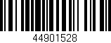 Código de barras (EAN, GTIN, SKU, ISBN): '44901528'
