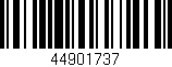 Código de barras (EAN, GTIN, SKU, ISBN): '44901737'