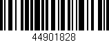 Código de barras (EAN, GTIN, SKU, ISBN): '44901828'