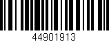 Código de barras (EAN, GTIN, SKU, ISBN): '44901913'