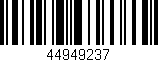 Código de barras (EAN, GTIN, SKU, ISBN): '44949237'