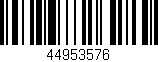 Código de barras (EAN, GTIN, SKU, ISBN): '44953576'